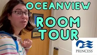 Sapphire Princess Cruise Ship | Oceanview Room P311 Deck 5 Plaza | HD Stateroom Tour