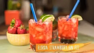 Strawberry Gin Fizz