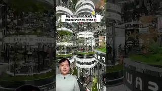 🍜🤖 The most futuristic restaurant in the world 🍷🎬 #idealightbulb #business #inspiration