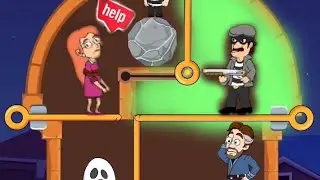 Home pin rescue save girl (hard level 252-259)🥵🥵 save girl gameplay