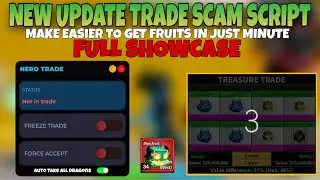 NEW UPDATE | TRADE SCAM BLOXFRUIT SCRIPT | AUTO GET DRAGONS SCRIPT 