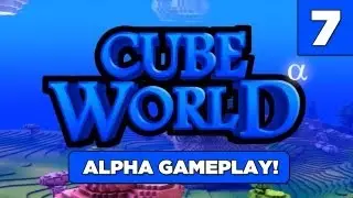 Cube World - 7 - Полёт! Потрясающий дельтаплан! (Альфа-версия)