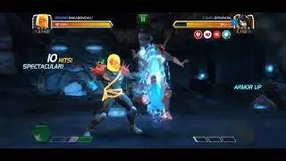 Marvel Contest of Champions: Cosmic Ghost Rider Vs Omega Sentinel ( Karima Shapandar )