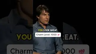 Interviewer BLUSHES as Tom Cruise turns on the charm 😳