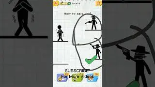 Reverse Video Game in Draw 2 Save: Stickman Puzzle || Shorts Part 1