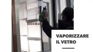 Montaggio pellicole vetri