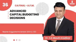 Abandonment Option Valuation | Real Options in Capital Budgeting | by Dr. CA Maulin Kadikar
