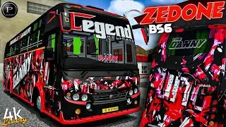 Bussid New Zedone ( LEGEND | THE DANNY ) 4K LIVERY For Bus Simulator Indonesia