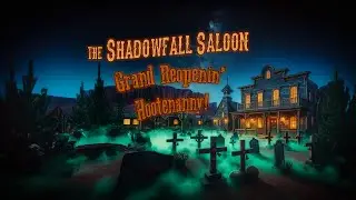 Haunted Saloon Entrance Music & Ambience 🌵 Wild West Ghost Town Soundscape