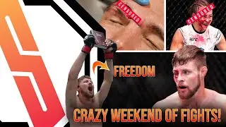 Weekend full of gruesome injuries at UFC Fight Night 228 and Bellator MMA 299.