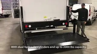 Tommy Gate G2 Liftgate on Cube Van Demo - Installation by Expertec