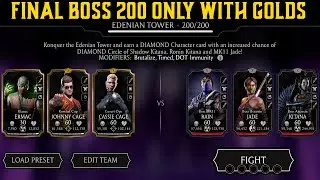 Final 200 Match Edenian Tower. MK Mobile. MK Mobile From Zero #84