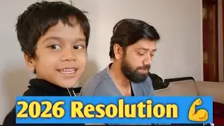 Papa Aur Kanha Ka New Year Resolution ❤️ #kanhavlogs1386