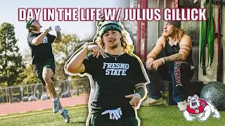 Day in a Life with 3 Star Fresno State Commit Julius Gillick