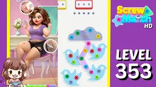 Screw Match Level 353 Solution Walkthrough