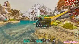 I explored the map and found some cozy spots to build a base. 🏡