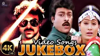 చిరూ ఈ పాటలకు ఇంకా క్రేజు ఏ మాత్రం తగ్గలే | Chiranjeevi's Electrifying Gang Leader Video Songs 4K