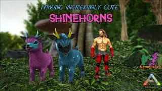 Ark Survival Evolved | Genome Isles | Taming Incredibly Cute Shinehorns Ep.13