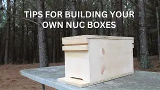 Tips for Building Nuc Boxes
