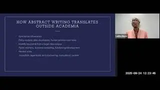 Abstract Writing