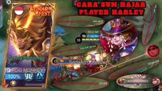 SUN MODE LOCK HARLEY TERLALU BANYAK BACOT DIAWAL GAME | SUN EXP LANE BUILD TERSAKIT 2024 ~ MLBB