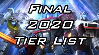 2020 Tier List - Transformers: Forged to Fight
