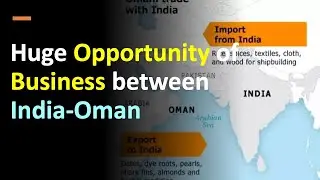 Huge Opportunity of Business between  India-Oman, (Joint Vision&ndash;A Partnership for Future)