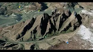 Gray's Pass Drakensberg &ndash; Monk's Cowl Champagne Castle