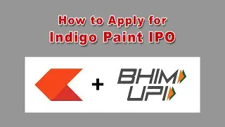 Applying for Indigo Paint IPO live on Zerodha using BHIM App