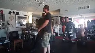 push and pull strike with bicep control for putting off balance your opponent