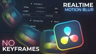 Animate Without Keyframes in DaVinci Resolve!