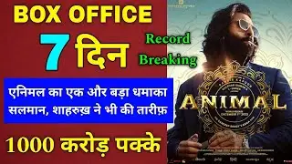 Animal box office collection | Animal day 7 collection | Animal 7th day collection | Ranbir