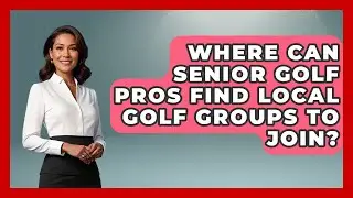 Where Can Senior Golf Pros Find Local Golf Groups to Join? - Senior Golf Pros