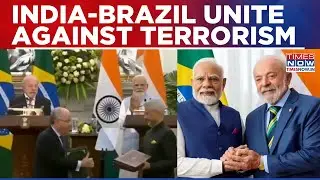 India PM Modi, Brazil Prez Lula Unite Against Terrorism; Send Strong Message To Terrorists