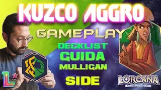LORCANA: KUZCO AGGRO (LIME) GAMEPLAY GUIDA E DECKLIST.  TIER? #lorcana #gameplay #lorcanalab
