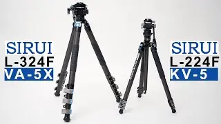 Sirui L-324F против Sirui L-224F | Штатив Sirui | Лучший штатив для беззеркальных камер, кинокаме...