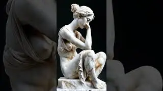 A modern sculpture inspired by Auguste Rodin,   copia #history #fashionweek #art #rdfashionweek