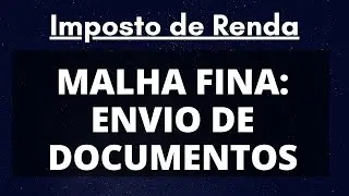 MALHA FINA: Envio de documentos pela internet / ADE Cofis &nbsp;N&ordm;&nbsp;29 / 2020
