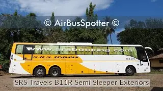 SRS Travels B11R Semi Sleeper Bus in Udupi
