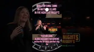 #EmmaTammi On Working With #MatthewLillard In #FiveNightsAtFreddys #Movie #JoBlo #Interview #shorts