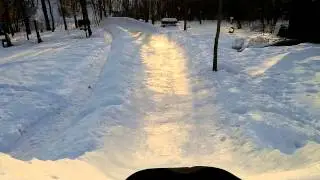 Monster Homemade Sled Riding Hill! 40+ Hours of Shoveling by Hand!