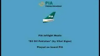PIA Pakistani Inflight Music - Dil Dil Pakistan (by Vital Signs) - Instrumental