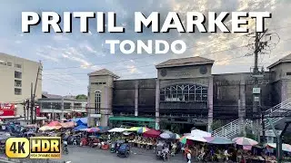 Pritil Market Update | 4K HDR | Tondo Manila Walking Tour