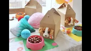 Host a puppy party! Kids will be thrilled to 'adopt' their own furry friend