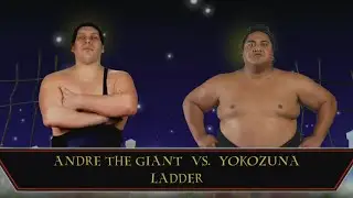 Andre Vs Yokozuna-LADDER MATCH💀 WWE 2K23 PS5 4k