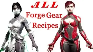 ALL Forge Gear RECIPES and RARE Items! - Part 2 - Mortal Kombat 11