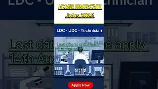 🚨 ICMR RMRCNE Dibrugarh Recruitment 2025 is here!✅#icmr #assamcareer #dibrugarhjob #assamgovernment