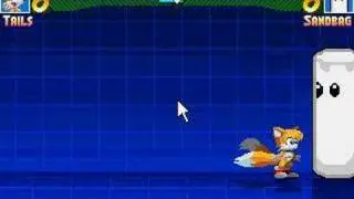 Playing as MugenHUNTER's sonic chars