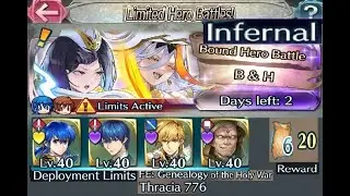The battle with Limited unit : Vs. Mythic! Baldr & Hodr - Infernal (with F2P units SIs and Seals)
