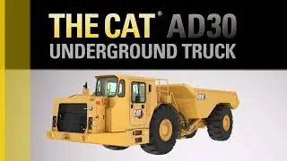 Experience the Cat&reg; AD30 Underground Truck